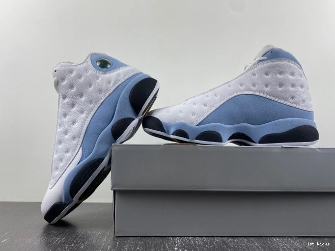 1st Kicks Shoes Grey 414571-170 Air Blue Jordan 13 0712